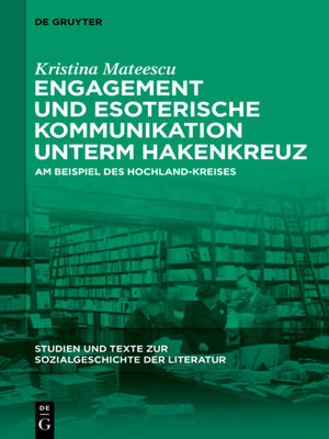 cover image of Engagement und esoterische Kommunikation unterm Hakenkreuz